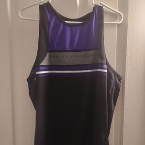 Purple Harley-Davidson Tank Top